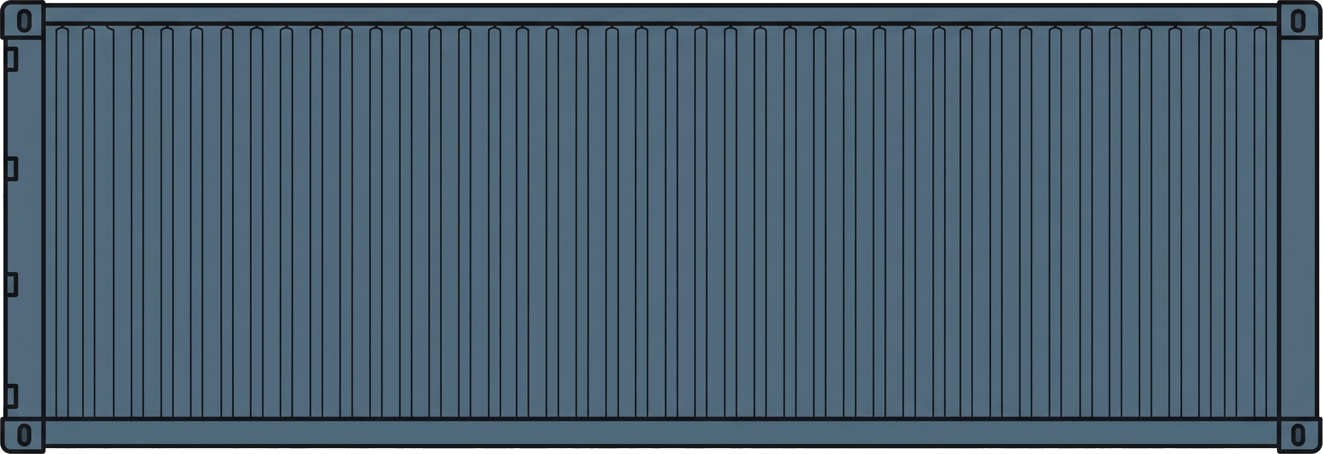 A shipping container